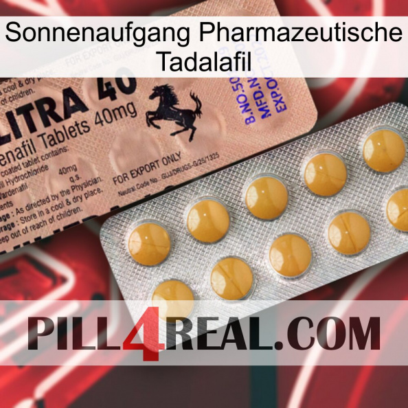 Sunrise Pharmaceutical Tadalafil 41